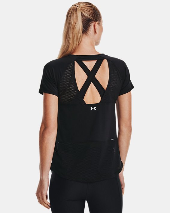 Women's UA Breathelux T-Shirt, Black, pdpMainDesktop image number 1